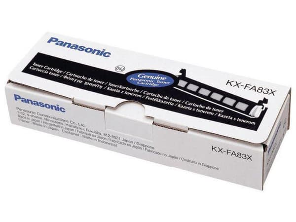 Panasonic KX-FA83X - Tonerkassett Svart