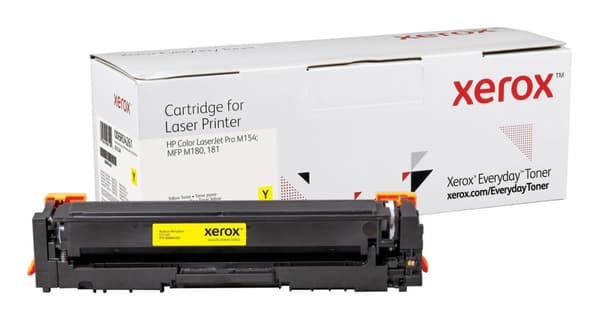 Päivittäinen keltainen väriaine vakioriitolla, vaihtoehto HP CF532A:lle, Xeroxilta, 900 sivua - (006R04261)