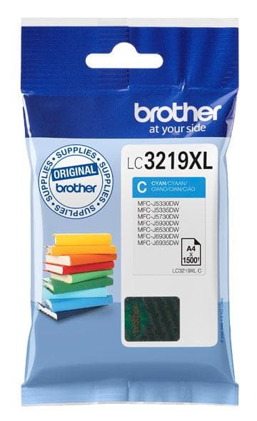 Brother LC-3219XLC - XL blækpatron / blå