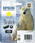 Miniatyrbild 3 av 3: Epson 26XL (T2634) - Bläckpatron / Gul