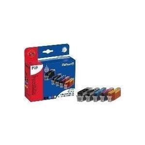 Pelikan P29 Promo pack - 5-pack - svart, gul, cyan, magenta - bläckpatron (motsvarande: Canon PGI-550PGBK XL, Canon CLI-551Y, Canon CLI-551BK, Canon C