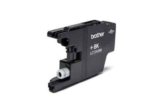 Brother LC1240BK - printerpatron - 1 x sort - 600 sider - til DCP J525W, J725DW, J925DW, MFC J430W, J5910DW, J625DW, J6510DW, J6710DW, J69125D, J69125