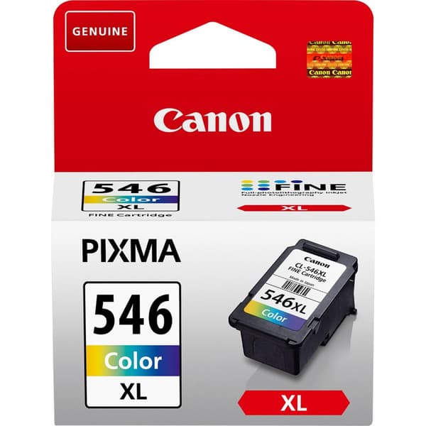 Canon CL-546XL - skrivarpatron - hög kapacitet - 1 x färg (cyan, magenta, gul) - 300 sidor - för PIXMA MG2250, MG2450, MG2550 (8288B001)