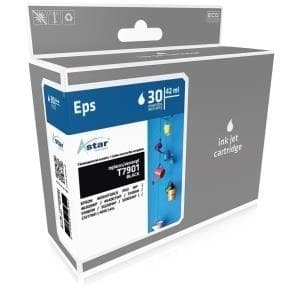 Astar - musta - mustepatruuna (vastaa: Epson T786XL120) - malleihin Epson WorkForce Pro WF-4630DWF, WF-4640DTWF, WF-5110DW, WF-5190DW, WF-5620DWF, WF-