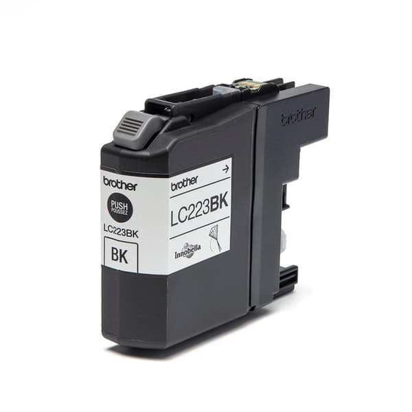 Brother bläckpatron LC-223BK - svart - kapacitet: 550 sidor (LC223BK)