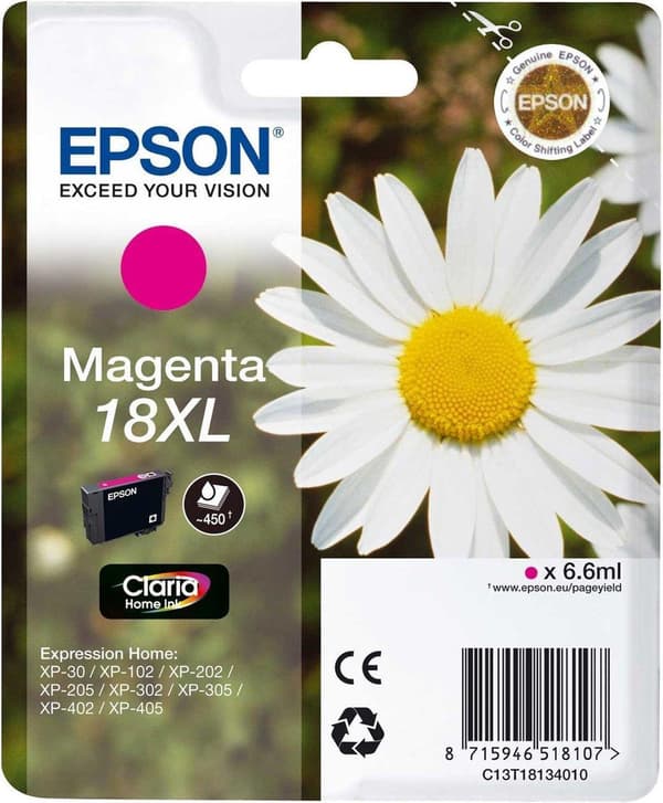 Epson 18XL - Bläckpatron / Magenta