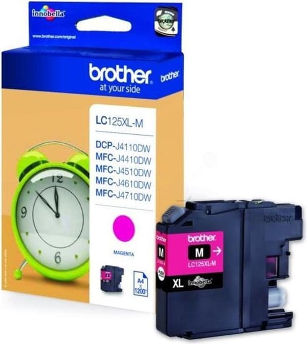 Brother LC-125XLM - Bläckpatron / Magenta / Hög kapacitet
