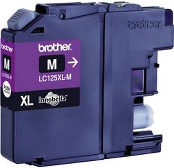 Brother LC-125XLM - Bläckpatron / Magenta / Hög kapacitet