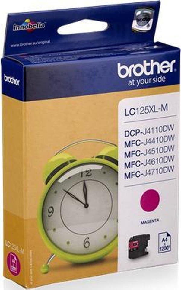 Brother LC-125XLM - Bläckpatron / Magenta / Hög kapacitet