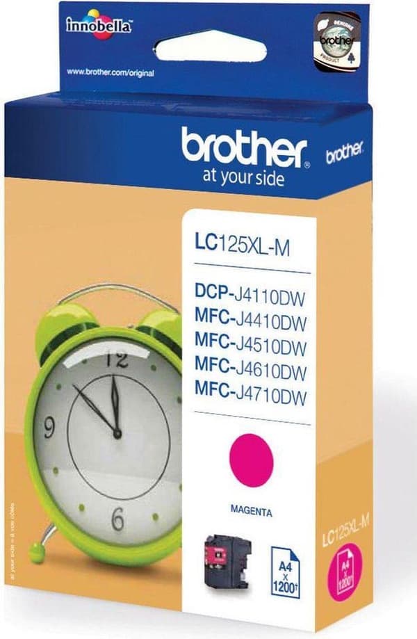 Brother LC-125XLM - Blækpatron / Magenta / Høj kapacitet