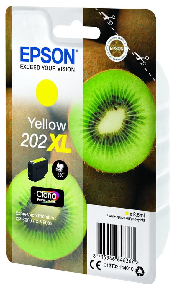 Epson C13T02H44020 XL blækpatroner, gul