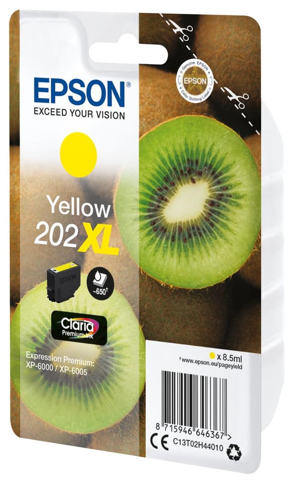 Epson C13T02H44020 XL blækpatroner, gul