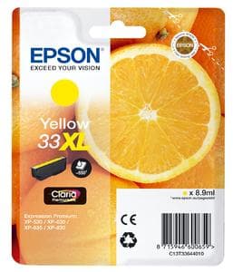 EPSON Cartouche Apelsiner Bläck Claria Premium Yellow XL