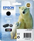 Miniatyrbild 4 av 4: Epson 26 - svart - original - bläckpatron - för Expression Photo XP-760, Expression Premium XP-510, 520, 615, 620, 625, 710, 720, 810, 820 (C13T260140