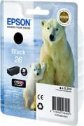 Miniatyrbild 2 av 4: Epson 26 - svart - original - bläckpatron - för Expression Photo XP-760, Expression Premium XP-510, 520, 615, 620, 625, 710, 720, 810, 820 (C13T260140