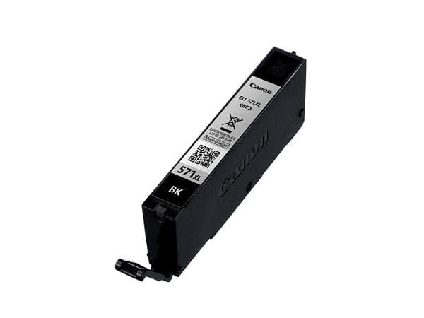 Canon CLI-571BK XL - Højtydende - Sort - Original - Blister med tyverisikring - Blækbeholder - til PIXMA MG5750, MG5751, MG5752, MG5753, MG7750, MG775