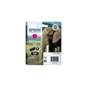 Epson 24 - 4,6 ml - magenta - alkuperäinen - läpipainopakkaus - mustepatruuna - malleihin Expression Photo XP-55, 750, 760, 850, 860, 950, 960, Expres