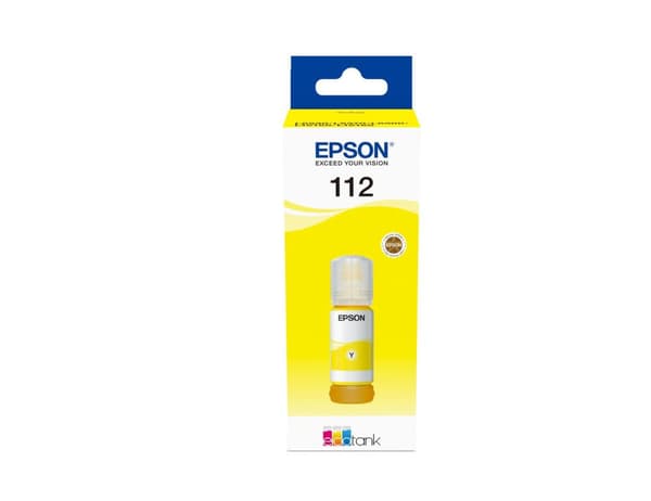Epson EcoTank 112 - 70 ml - gul - original - refill bläck - för EcoTank L15150, L15160