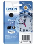Miniatyrbild 1 av 2: Epson 27 - 6,2 ml - svart - original - bläckpatron - för WorkForce WF-3620DWF, WF-3640DTWF, WF-7110DTW, WF-7610DWF, WF-7620DTWF (C13T27014012)