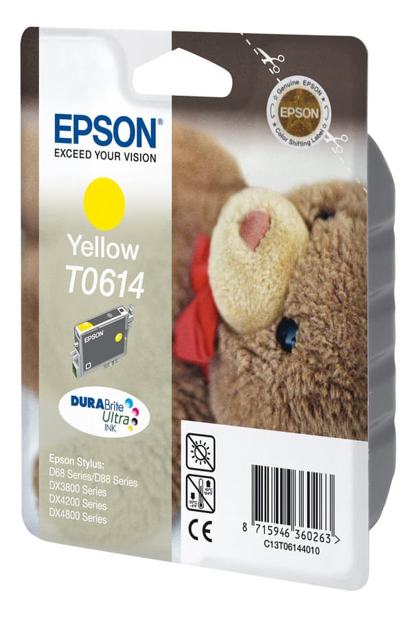 Epson T0614 - Blækpatroner / Gul