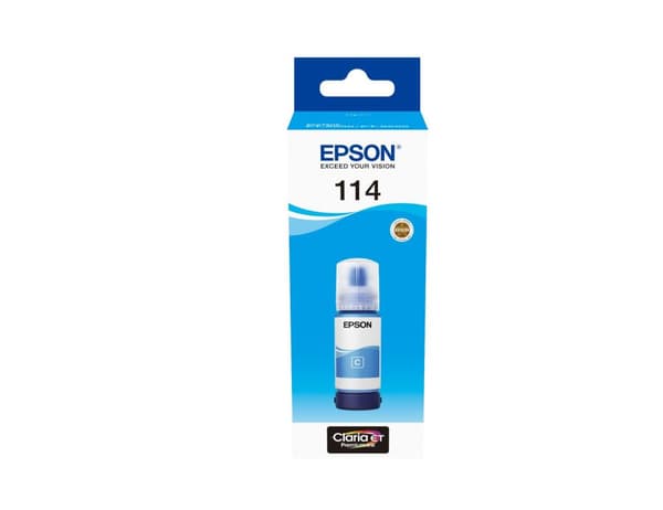 Epson 114 - Bläckflaska - Cyan - EcoTank