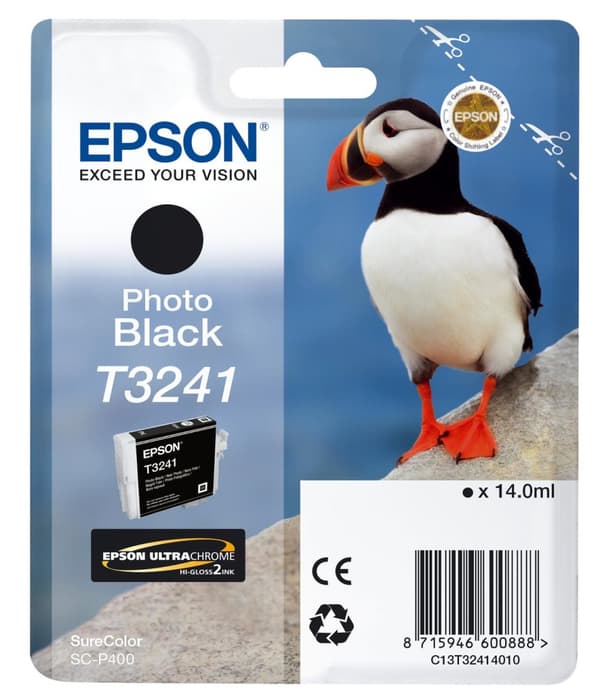 Epson - C13T32414010 - T3241 - Bläckpatron svart