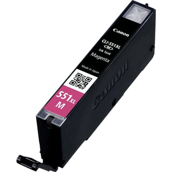 Canon CLI-551M XL - hög avkastning - magenta - original - bläcktank - för PIXMA iP8750, iX6850, MG5550, MG5650, MG5655, MG6450, MG6650, MG7150, MG7525