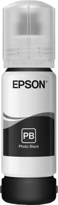 Miniatyrbillede 3 af 3: Epson 106 - 70 ml - foto sort - original - sort - blækbeholder - til EcoTank ET-7700, ET-7750, L7160, L7180; Expression Premium ET-7700, ET-7750