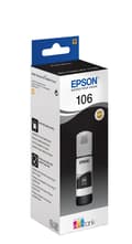 Miniatyrbillede 2 af 3: Epson 106 - 70 ml - foto sort - original - sort - blækbeholder - til EcoTank ET-7700, ET-7750, L7160, L7180; Expression Premium ET-7700, ET-7750