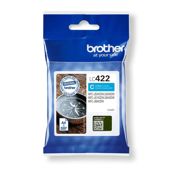 BROTHER Bläckpatron LC422C