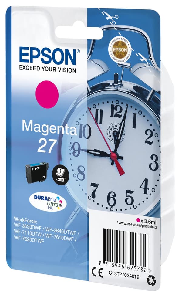 Epson 27 - Bläckpatron / Magenta