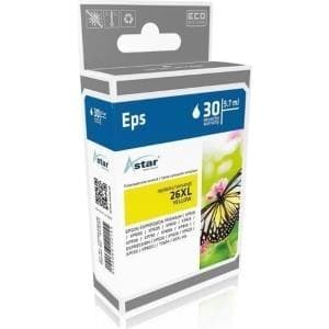 Astar - størrelse XL - gul - blækpatron (svarende til: Epson 26XL) - til Epson Expression Premium XP-510, 520, 600, 610, 615, 620, 625, 710, 720, 800,