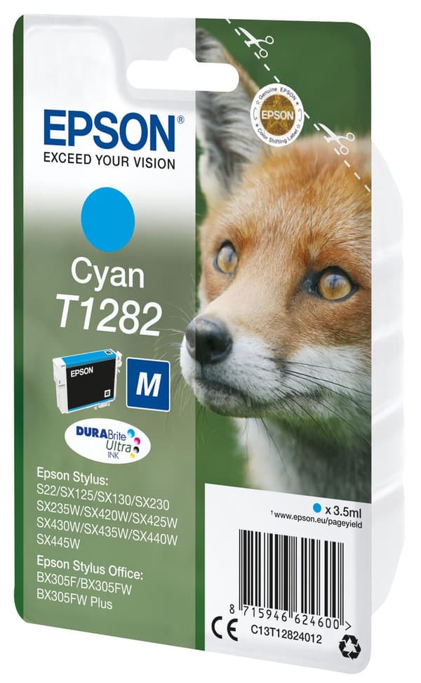 Epson T1282 3,5 ml cyan bläckpatron