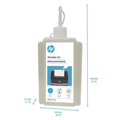 HP-silppuriöljy, 120 ml:n pullo, kasvipohjainen silppurisi hoitoon, 9131