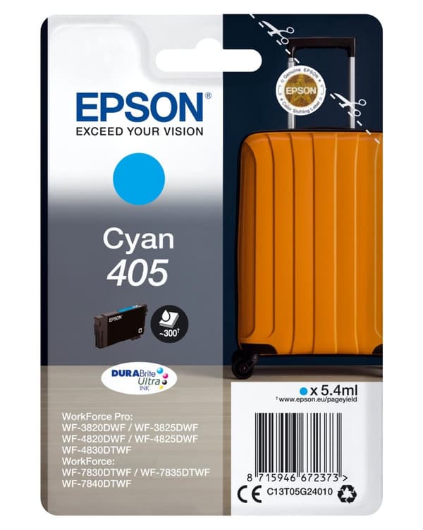 Epson C13T05G24010 blæk Cyan 5,4 ml 300 sider