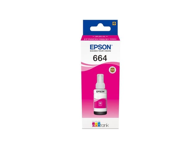 Epson T6643 EcoTank Magenta bläckflaska