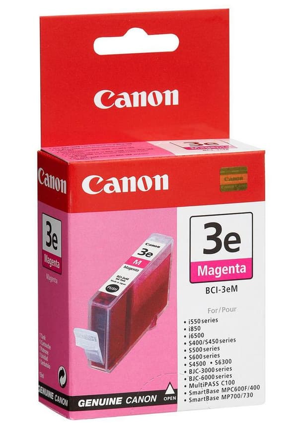 Canon BCI-3EM - 13ml - magenta - original - blækbeholder - til BJC-6200, i550, 6500, 850, S400, 500, 520, 530, 630, 6300, 750, SmartBase MPC400, MPC60
