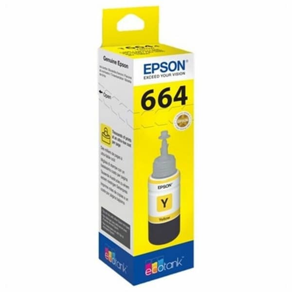 Kompatibel blækpatron Epson T66 - Gul