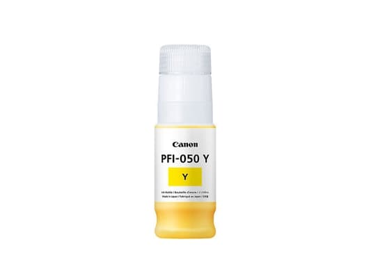 Canon PFI-050Y - 70 ml - gul - original - blekkbeholder - for imagePROGRAF TC-20