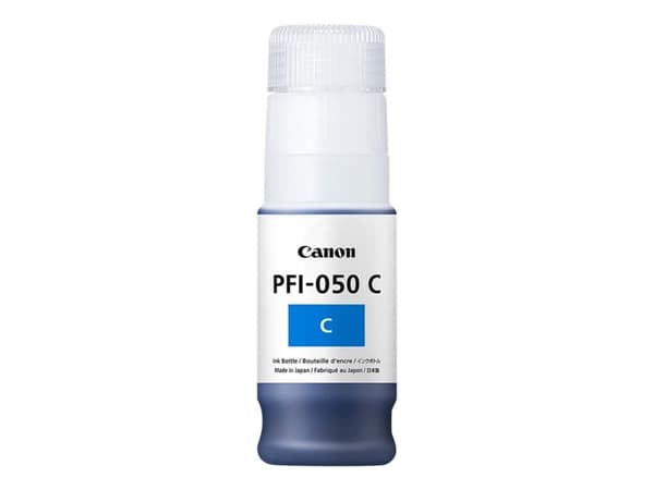 Canon PFI-050C - 70 ml - cyan - original - blekkbeholder - for imagePROGRAF TC-20