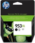 Miniatyrbillede 1 af 9: HP 953XL sort original blækpatron med høj kapacitet