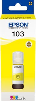 Pikkukuva 1 / 5: Epson 103 mustepatruuna 1 kpl Alkuperäinen keltainen