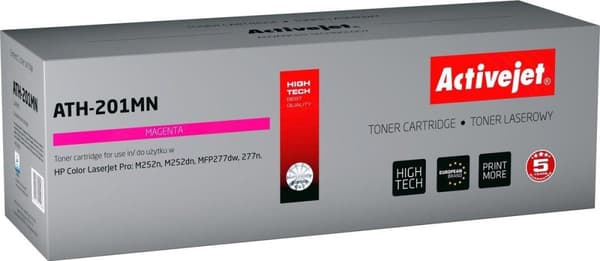 Toner Activejet ATH-201MN (korvaava HP 201A CF403A; Supreme; 1 400 sivua; magenta)