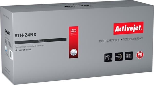 ActiveJet ATH-251N -väriaine HP-tulostimelle; HP 504A CE251A, Canon CRG-723C vaihto; Ylin; 7000 sivua; syaani.