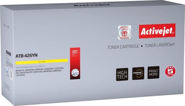Activejet ATC-054BNX toner (erstatning for Canon 054BK XL; Supreme; 3100 sider; sort)