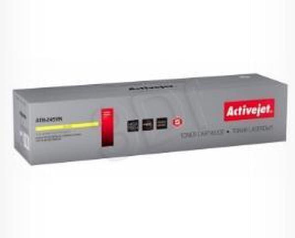Activejet ATB-245YN toner til Brother printer; Brother TN-245Y udskiftning; Supreme; 2200 sider; gul