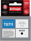 Miniatyrbillede 3 af 4: Activejet AEB-711N blæk (erstatning for Epson T0711, T0891, T1001; Supreme; 15 ml; sort)