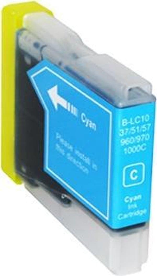 Activejet AB-1000CN bläck för Brother-skrivare; Brother LC1000/LC970C ersättning; 36 ml; cyan