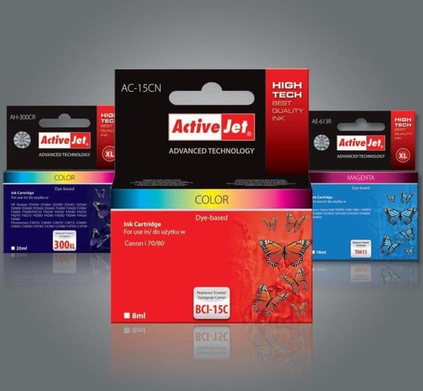 Activejet AB-985BN -muste (korvaa Brother LC985Bk -musteen; Supreme; 29 ml; musta)
