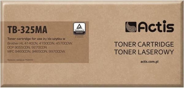 Actis TB-325MA toner (erstatning for Brother TN-325MA; Standard; 3500 sider; magenta)